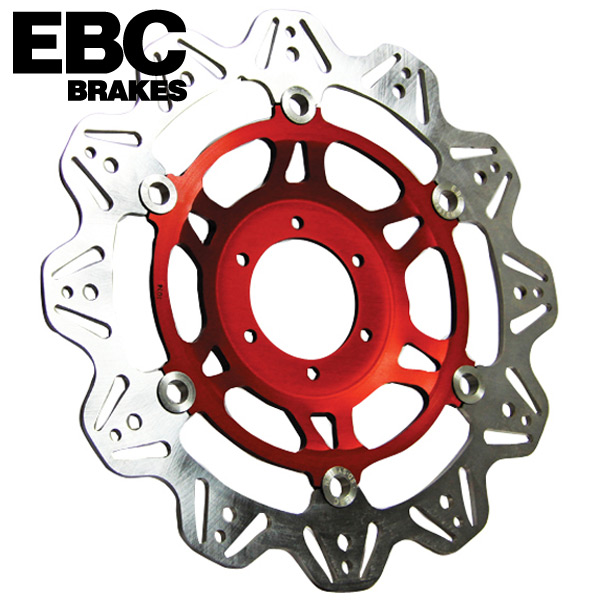 EBC - VR1014RED - Front Brake Vee-Rotor Red