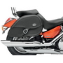 Saddlemen - 3501-0491 - Rigid-Mount Specific-Fit Teardrop Saddlebags, Drifter