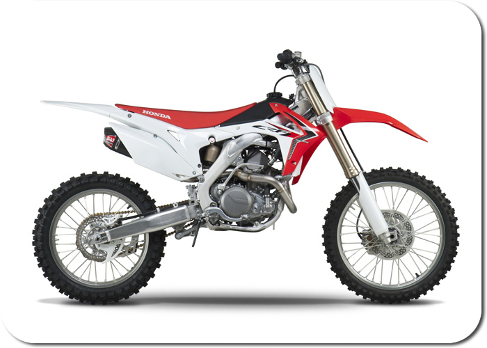 Honda crf 450 dual exhaust #2